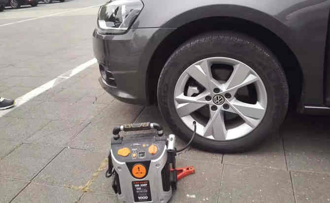 成安汽车搭电案例